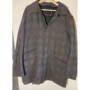Banana Republic Mens XL Brown/Black Coat -Great Condition-